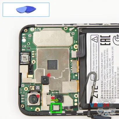 Как разобрать ZTE Blade V50 Design, Шаг 11/1