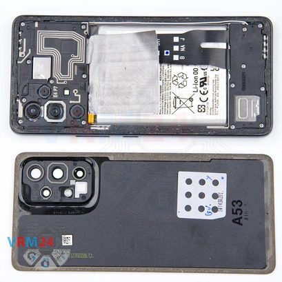 How to disassemble Samsung Galaxy A53 SM-A536, Step 3/2