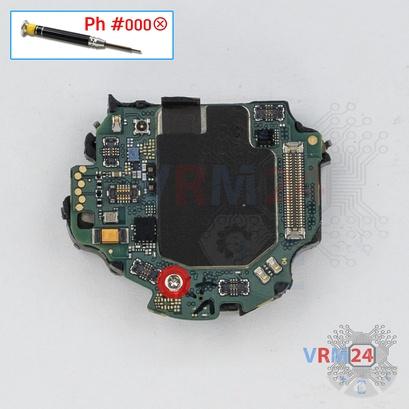 How to disassemble Samsung Galaxy Watch Active 2 SM-R820, Step 8/1