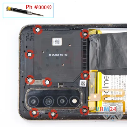 Как разобрать Realme Narzo 30, Шаг 5/1