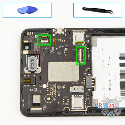 Cómo desmontar ZTE Blade A31 Plus, Paso 10/1