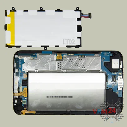 How to disassemble Samsung Galaxy Tab 3 7.0'' SM-T2105, Step 3/3