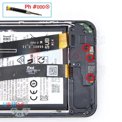 How to disassemble Samsung Galaxy A22s SM-A226, Step 8/1