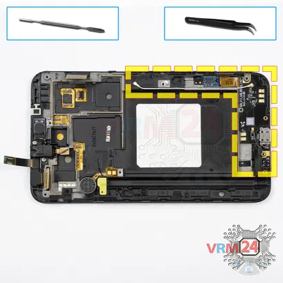 How to disassemble Samsung Galaxy Note SGH-i717, Step 13/1