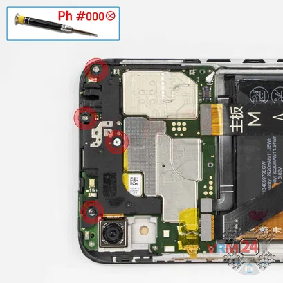 Como desmontar Huawei Y6 (2019) por si mesmo, Passo 11/1