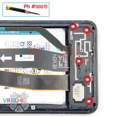 How to disassemble Samsung Galaxy S20 Ultra SM-G988, Step 9/1