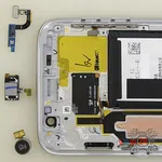 How to disassemble Samsung Galaxy S7 SM-G930, Step 14/2