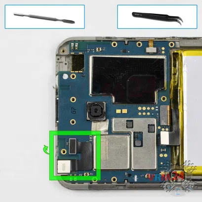 Como desmontar Meizu M2 Note M571H por si mesmo, Passo 14/1