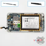 How to disassemble LG G2 D802, Step 6/1