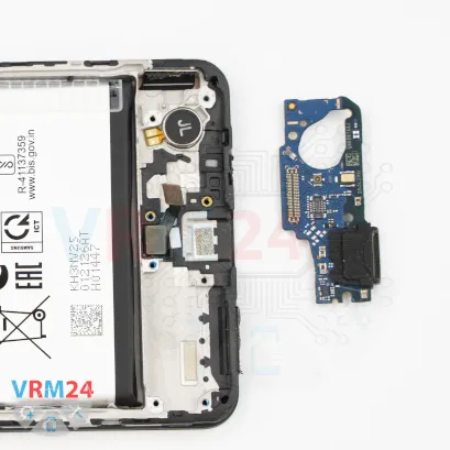 How to disassemble Samsung Galaxy M55 SM-M556, Step 12/2