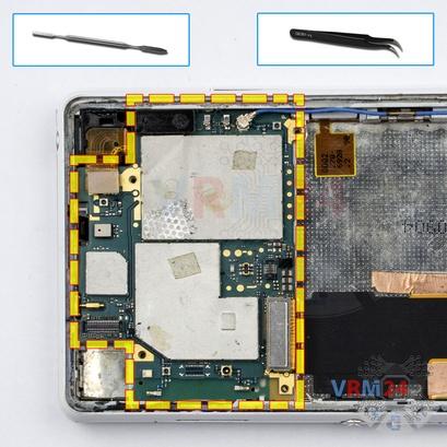Como desmontar Sony Xperia Z3v por si mesmo, Passo 14/1