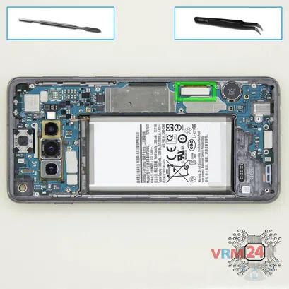How to disassemble Samsung Galaxy S10 SM-G973, Step 9/1