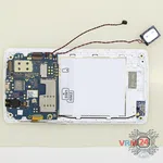 How to disassemble Lenovo A1000, Step 7/8