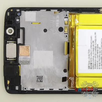 How to disassemble ZTE Axon 7 Mini, Step 17/2