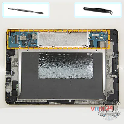 Cómo desmontar Samsung Galaxy Tab 7.7'' GT-P6800, Paso 18/1