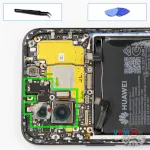 Cómo desmontar Huawei Nova 13, Paso 16/1