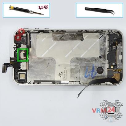 How to disassemble Apple iPhone 4, Step 12/1