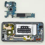 Cómo desmontar Samsung Galaxy S9 SM-G960, Paso 8/3