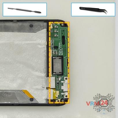 How to disassemble HTC Desire 820, Step 9/1