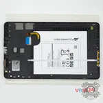 Cómo desmontar Samsung Galaxy Tab E 9.6'' SM-T561, Paso 8/1