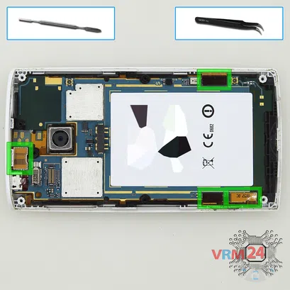 How to disassemble Sony Ericsson Xperia X10, Step 7/1