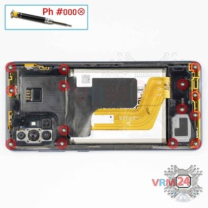 How to disassemble Samsung Galaxy A71 SM-A715, Step 4/1