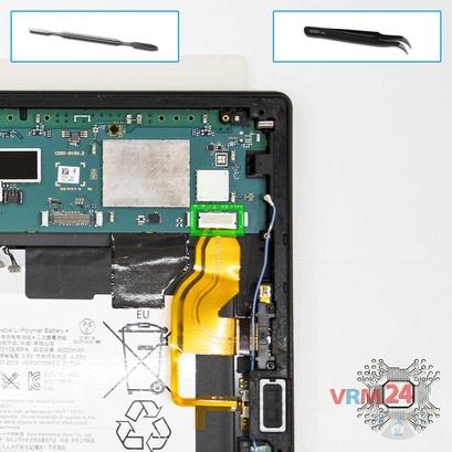 How to disassemble Sony Xperia Z4 Tablet, Step 11/1