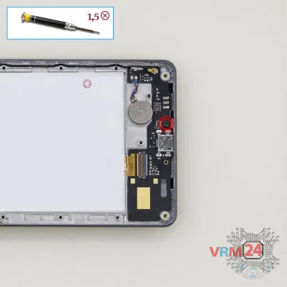 Как разобрать ZTE Blade A520C, Шаг 5/1
