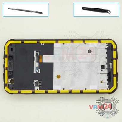 How to disassemble uleFone Armor 5, Step 7/1