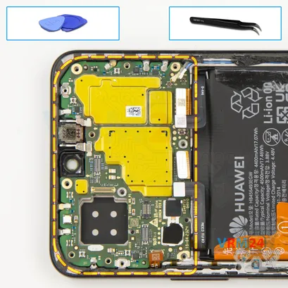 How to disassemble Huawei Nova 10 SE, Step 17/1