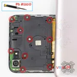 Como desmontar Lenovo A5, Passo 4/1