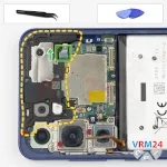 How to disassemble Samsung Galaxy S25 SM-S931, Step 13/1