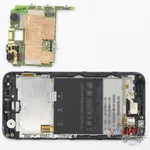 How to disassemble HTC Desire 620G, Step 10/2
