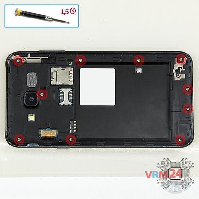 How to disassemble Samsung Galaxy J7 Nxt SM-J701, Step 4/1