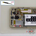 How to disassemble Samsung Galaxy A8 Plus (2018) SM-A730, Step 11/1