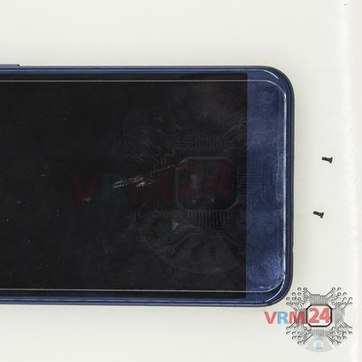 How to disassemble Huawei Honor 8 Pro, Step 2/2