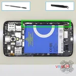 How to disassemble Alcatel OT POP 2 7043K, Step 4/1