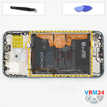 How to disassemble Honor 200 Lite, Step 17/1