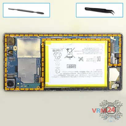 How to disassemble Sony Xperia Z5 Premium Dual, Step 9/1