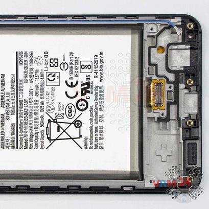 How to disassemble Samsung Galaxy A21s SM-A217, Step 16/3