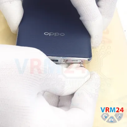 How to disassemble Oppo Find X7 Ultra, Step 2/3
