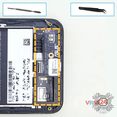 How to disassemble Asus ZenFone C ZC451CG, Step 9/1