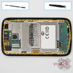 How to disassemble Samsung Galaxy Y Duos GT-S6102, Step 6/1