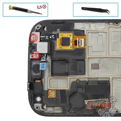 Cómo desmontar Samsung Galaxy Ace 2 GT-i8160, Paso 8/1