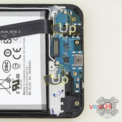How to disassemble Samsung Galaxy A10 SM-A105, Step 9/2