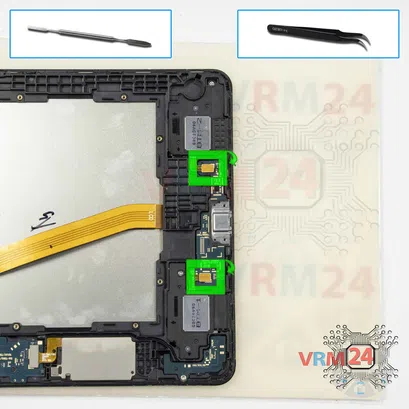 How to disassemble Samsung Galaxy Tab A 10.5'' SM-T590, Step 9/1