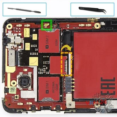 How to disassemble HTC Desire 400, Step 8/1