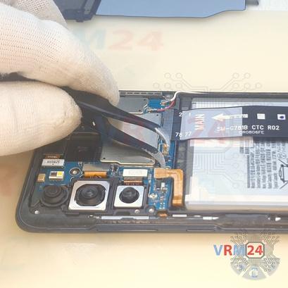 Como desmontar Samsung Galaxy S20 FE SM-G780 por si mesmo, Passo 7/2