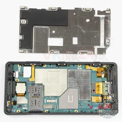 How to disassemble Sony Xperia XZ2 Compact, Step 7/2