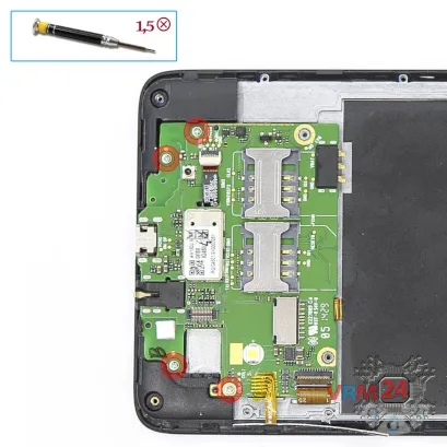 How to disassemble Fly IQ4601 ERA Style 2, Step 6/1